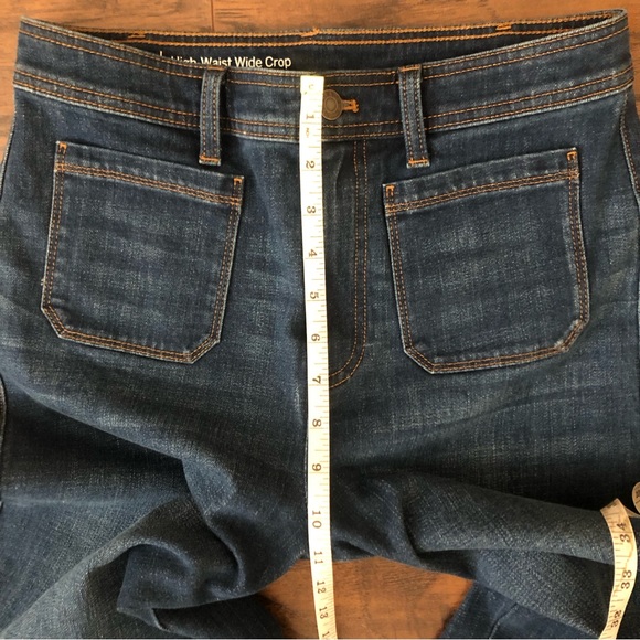 Talbots Flawless High - Waist Wide Crop - Picture 5 of 6